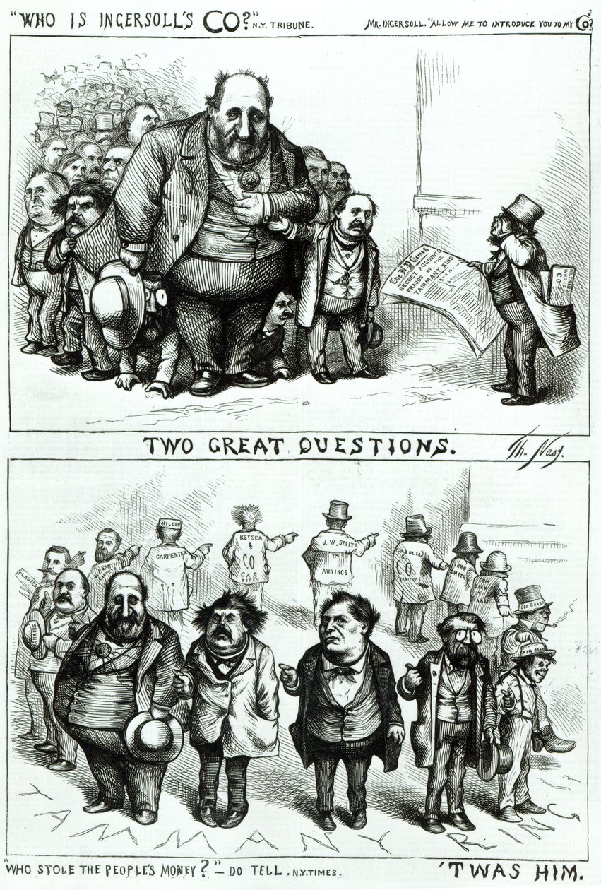 Caricatures de William Marcy 