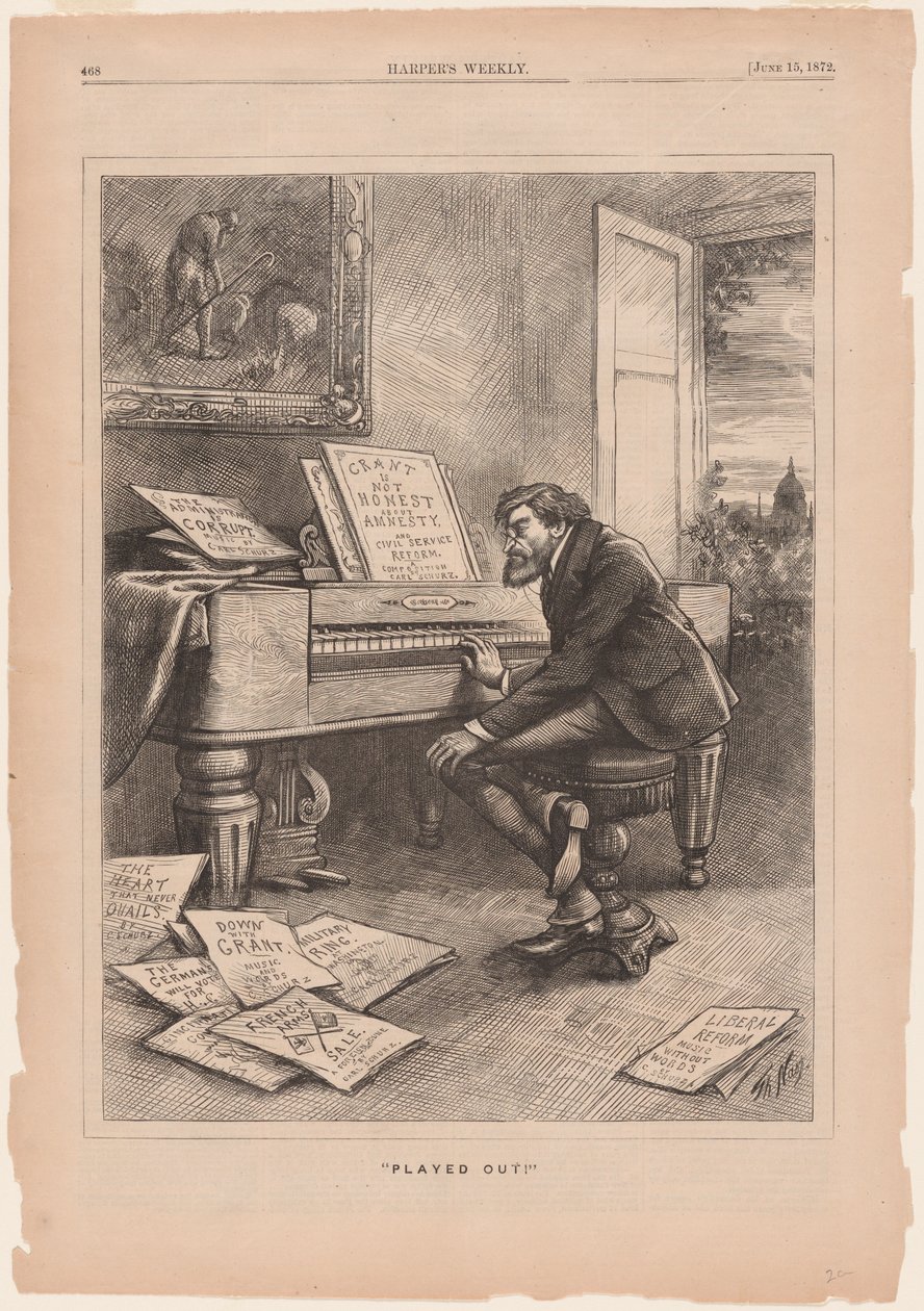 À bout de jeu - Thomas Nast