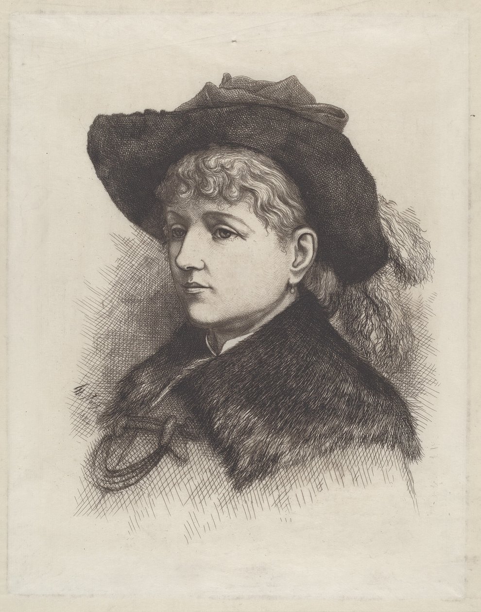 Portrait de la femme de l
