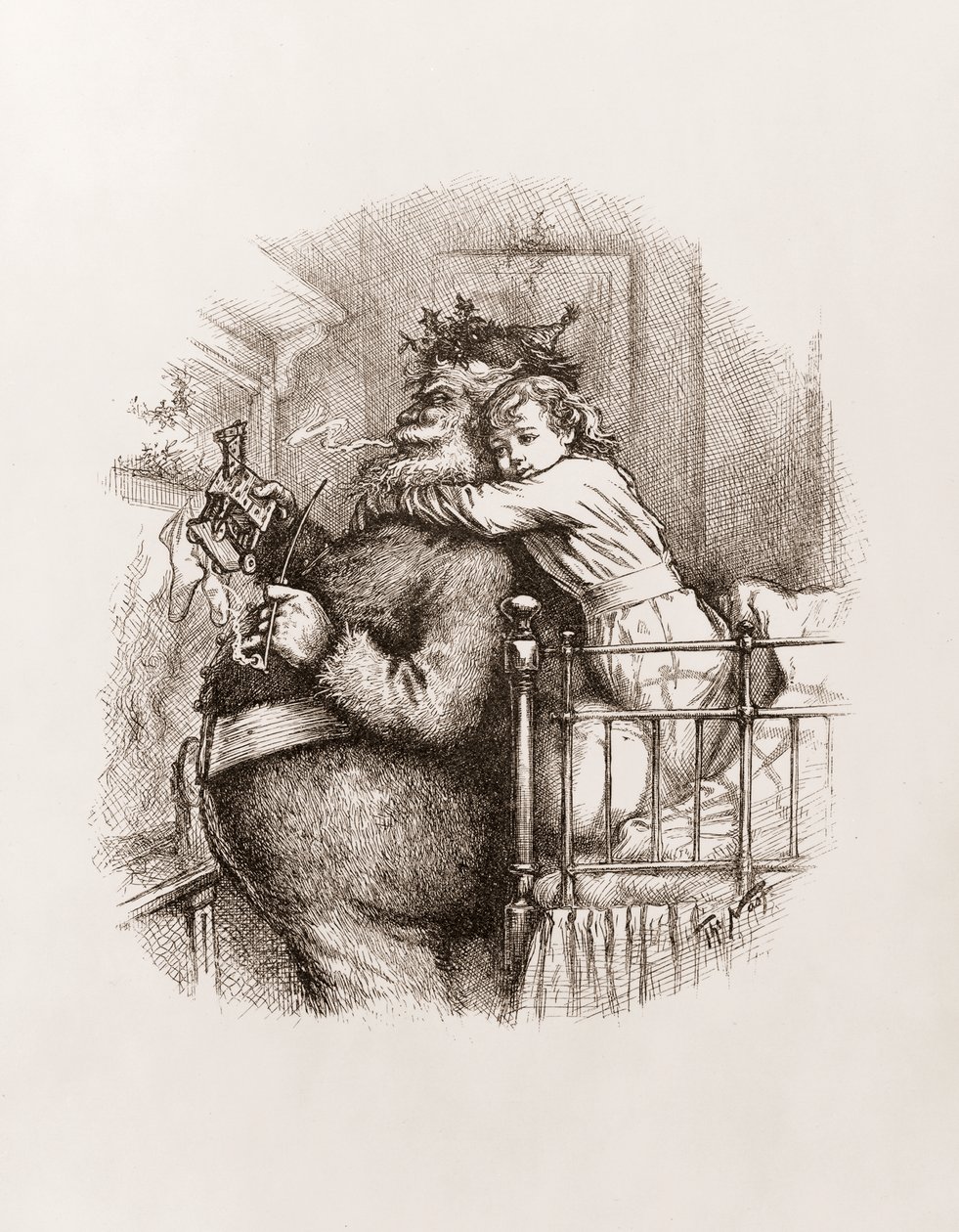 Père Noël par Thomas Nast, c.1892 - Thomas Nast