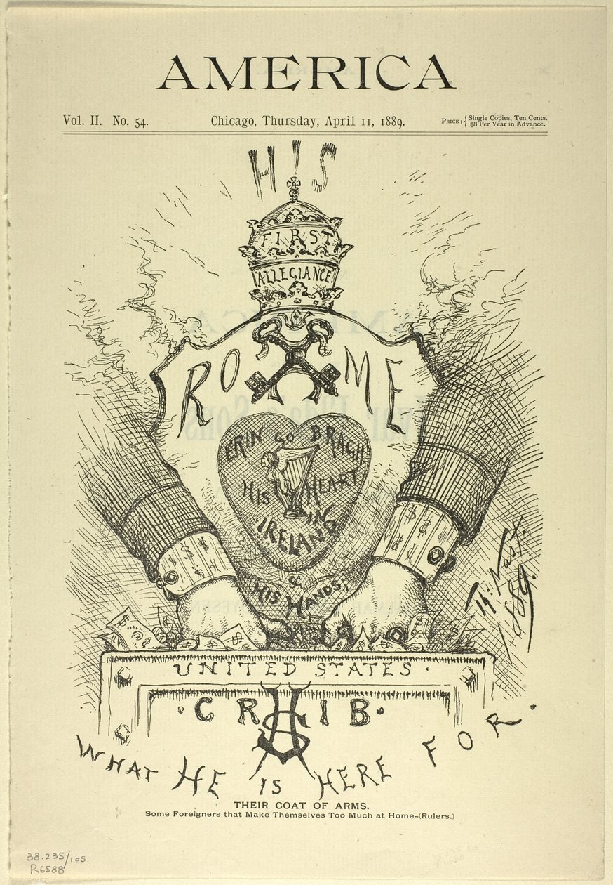 Leurs armoiries - Thomas Nast