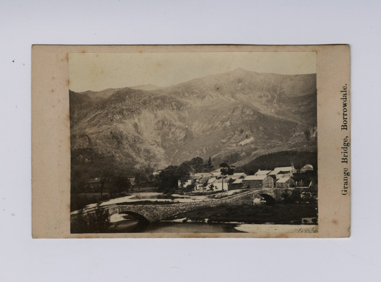 Pont de Grange, Borrowdale (photo n/b) - Thomas Ogle