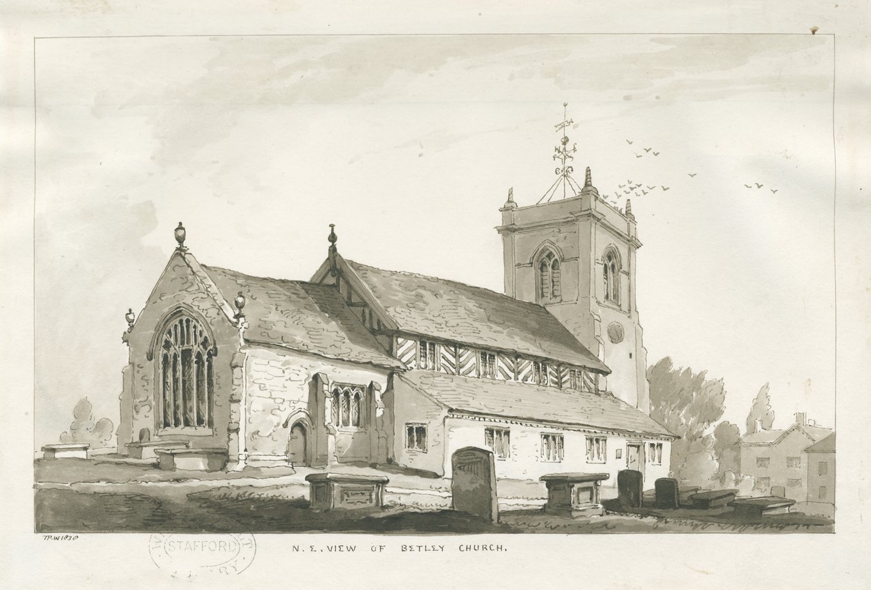 Église de Betley - Thomas Peploe Wood