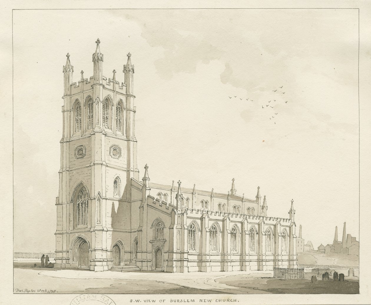 Burslem - Église Saint-Paul - Thomas Peploe Wood