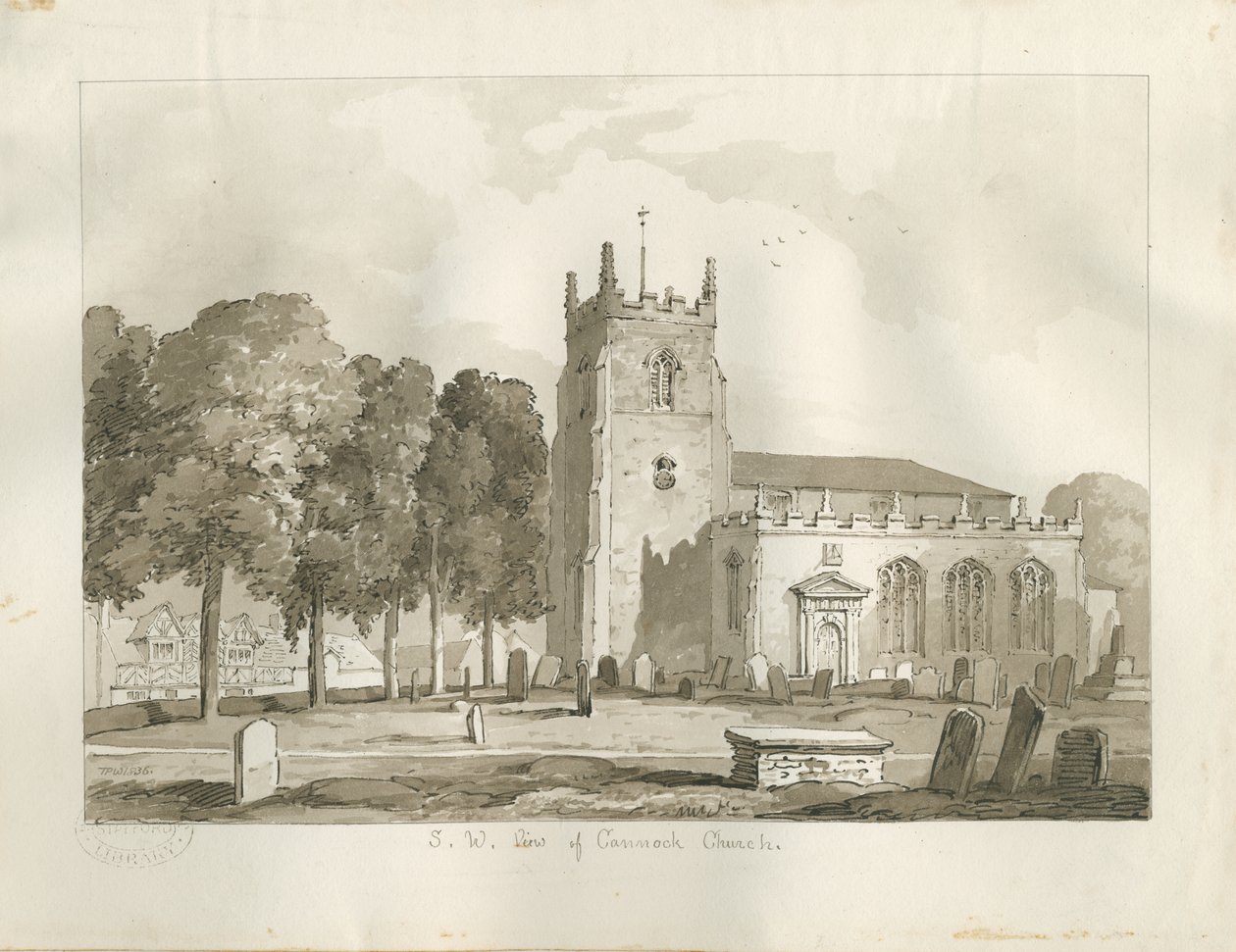Église de Cannock - Thomas Peploe Wood