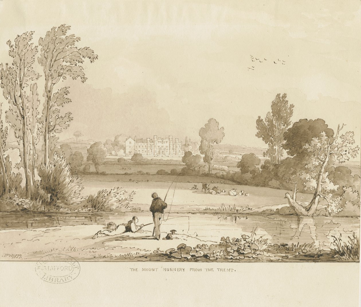 Colwich - Le Mont Nunnery - Thomas Peploe Wood