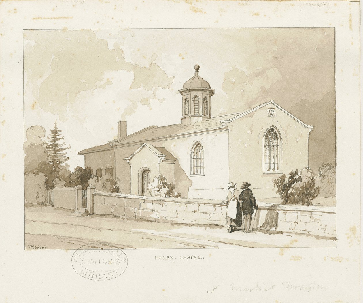 Chapelle de Hales à Drayton-in-Hales - Thomas Peploe Wood