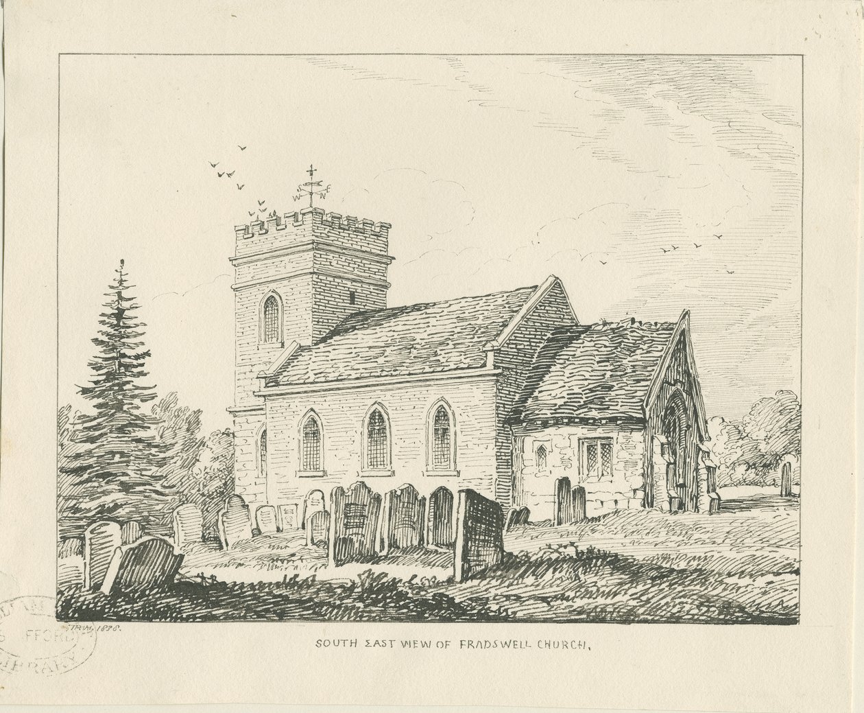 Église de Fradswell - Thomas Peploe Wood