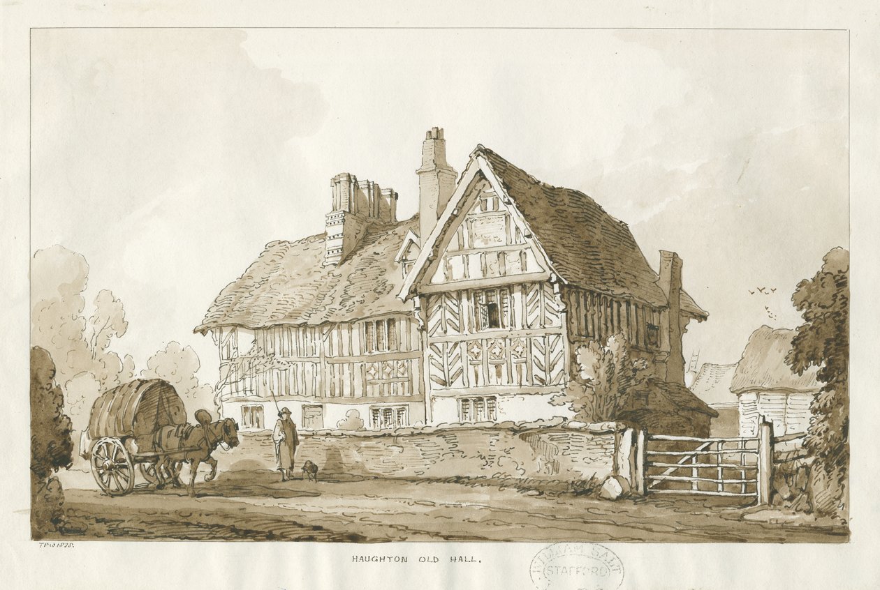 Haughton - Vieux Hall, 1838 - Thomas Peploe Wood