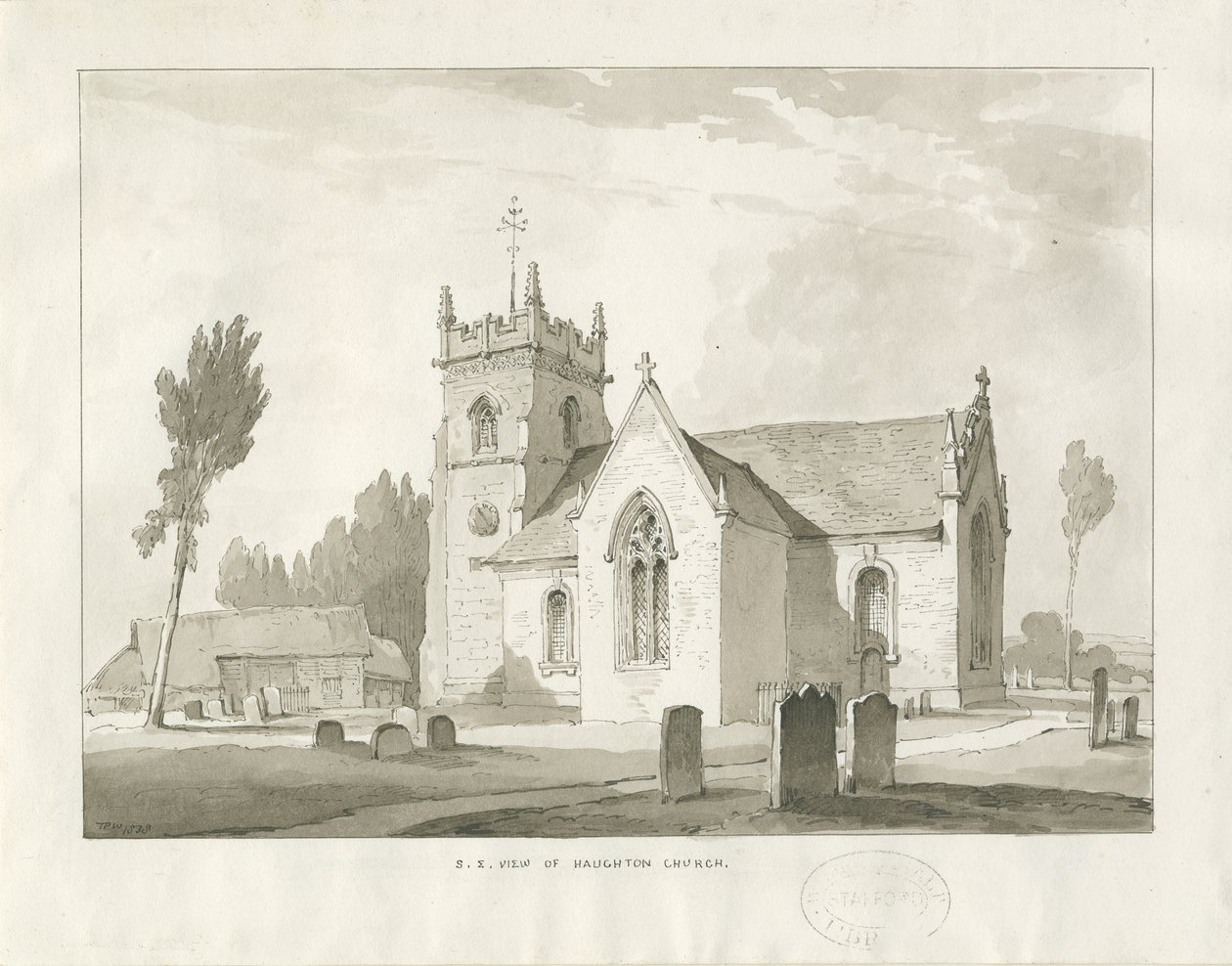 Église de Haughton - Thomas Peploe Wood