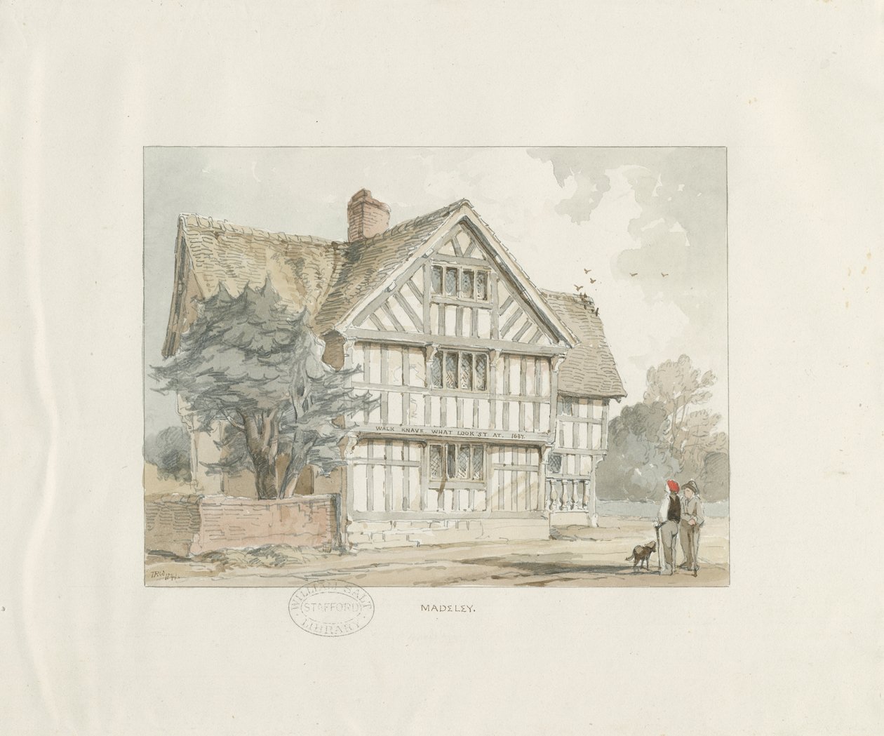 Madeley - Vieille maison - Thomas Peploe Wood