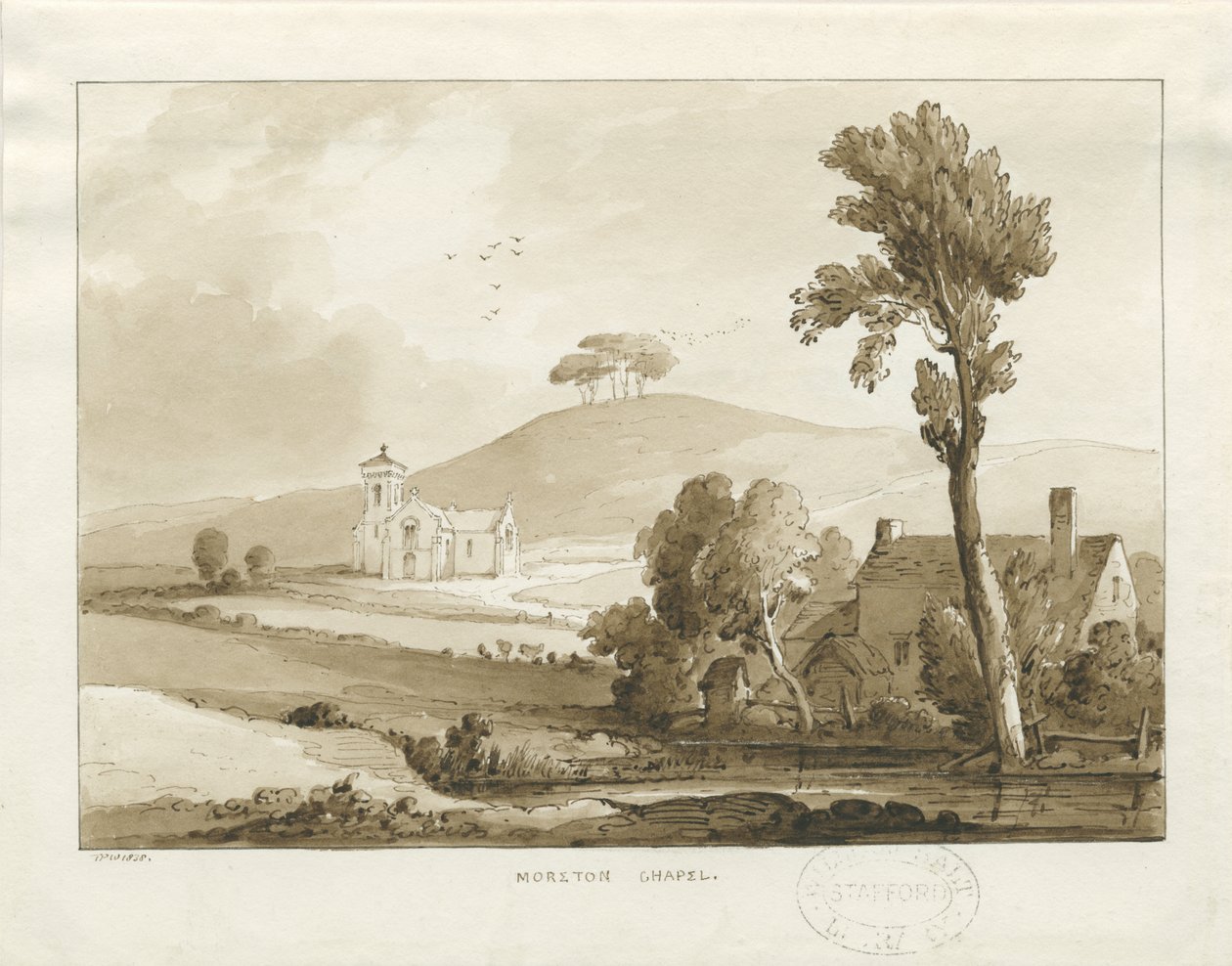 Chapelle de Moreton, 1838 - Thomas Peploe Wood