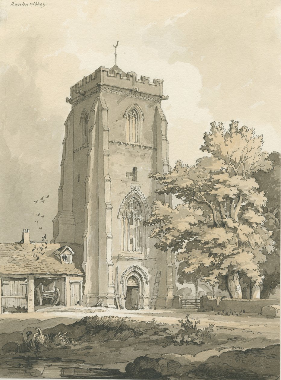 Abbaye de Ranton [Prieuré] - Thomas Peploe Wood