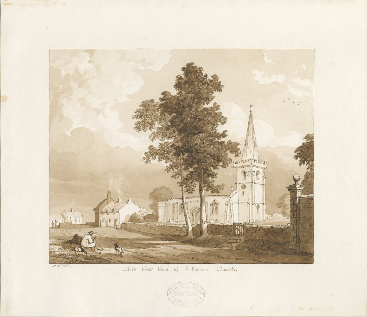 Église de Rolleston (1836) - Thomas Peploe Wood