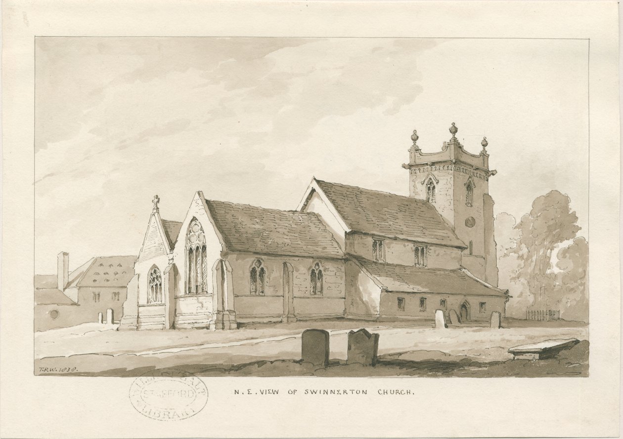Église de Swynnerton - Thomas Peploe Wood