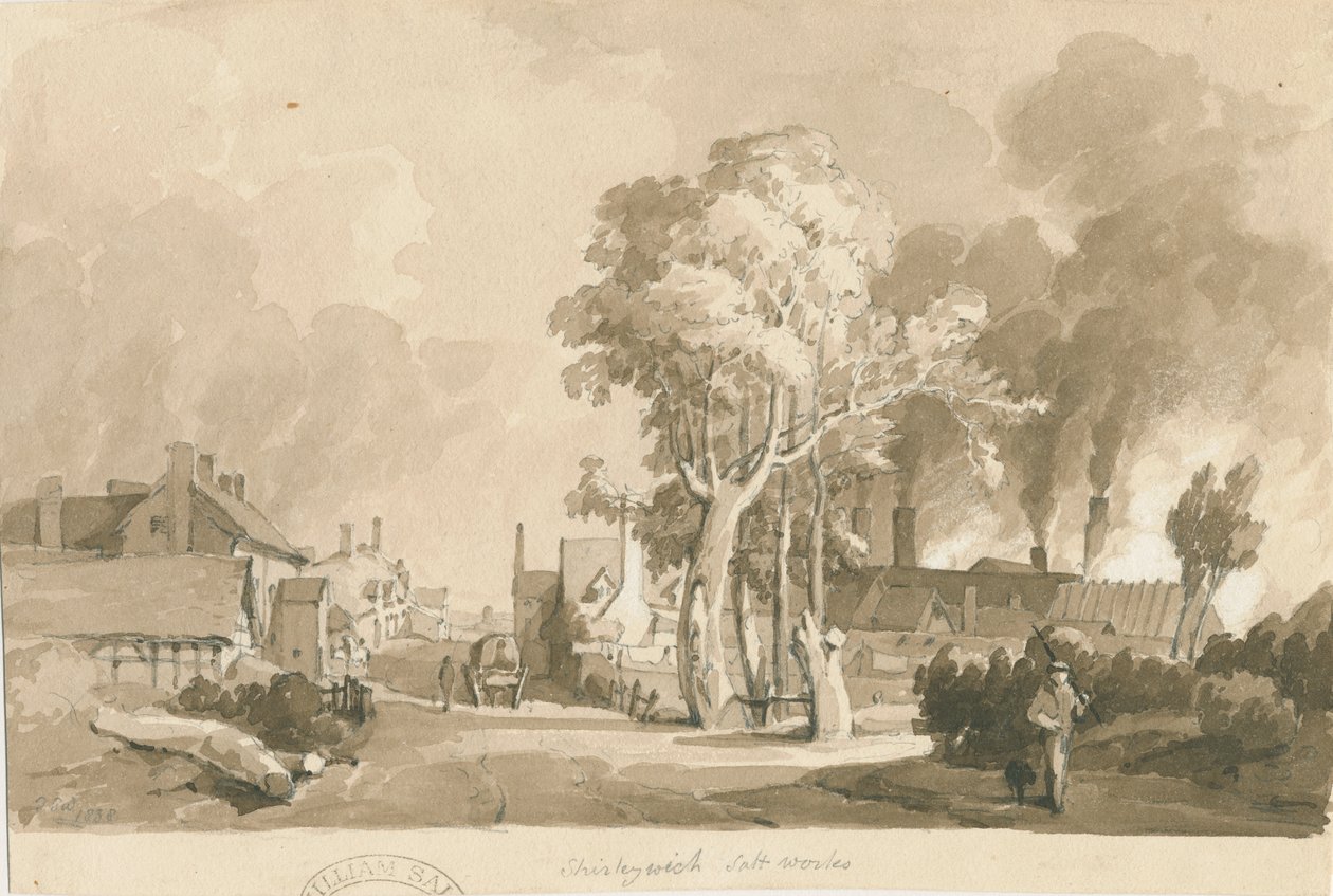 Weston-on-Trent - Salines de Shirleywich - Thomas Peploe Wood