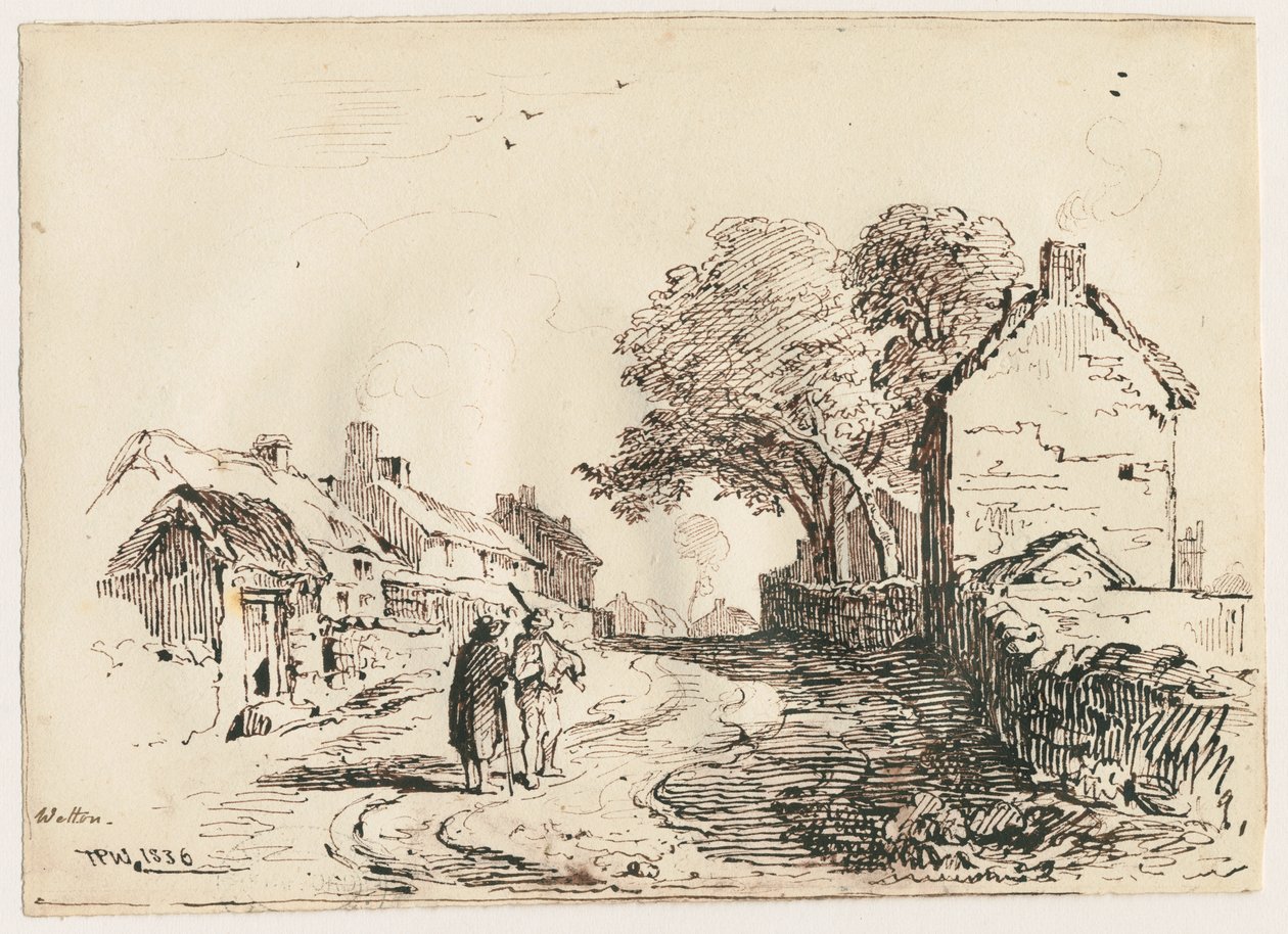 Wetton - Rue du village - Thomas Peploe Wood