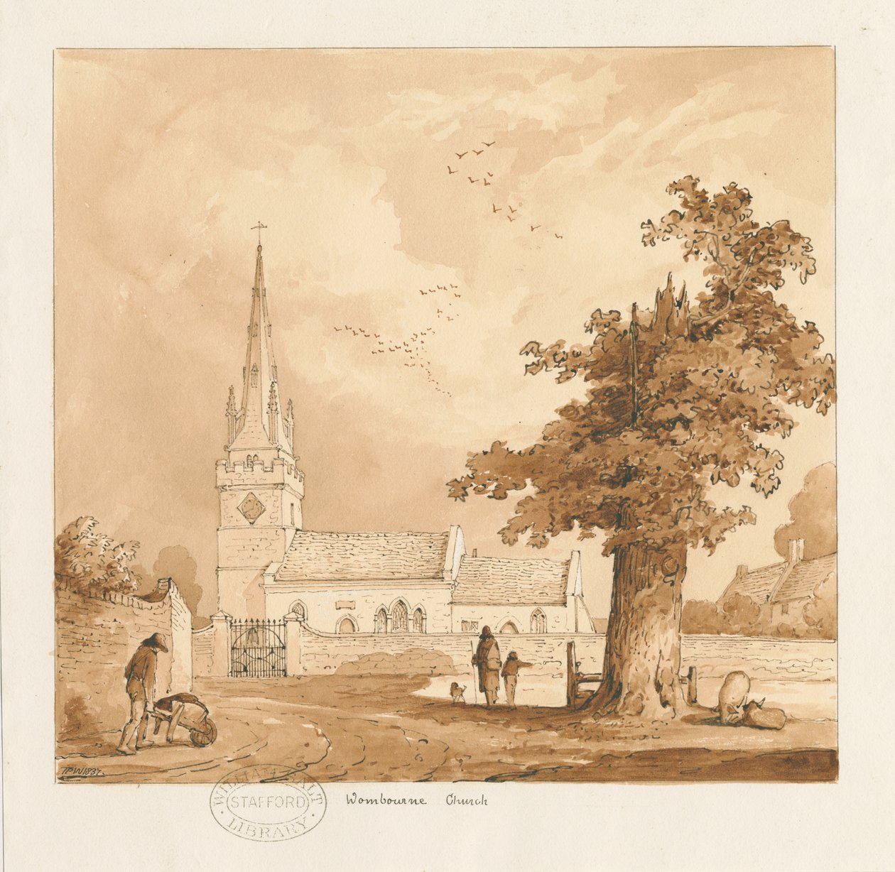 Église de Wombourne - Thomas Peploe Wood