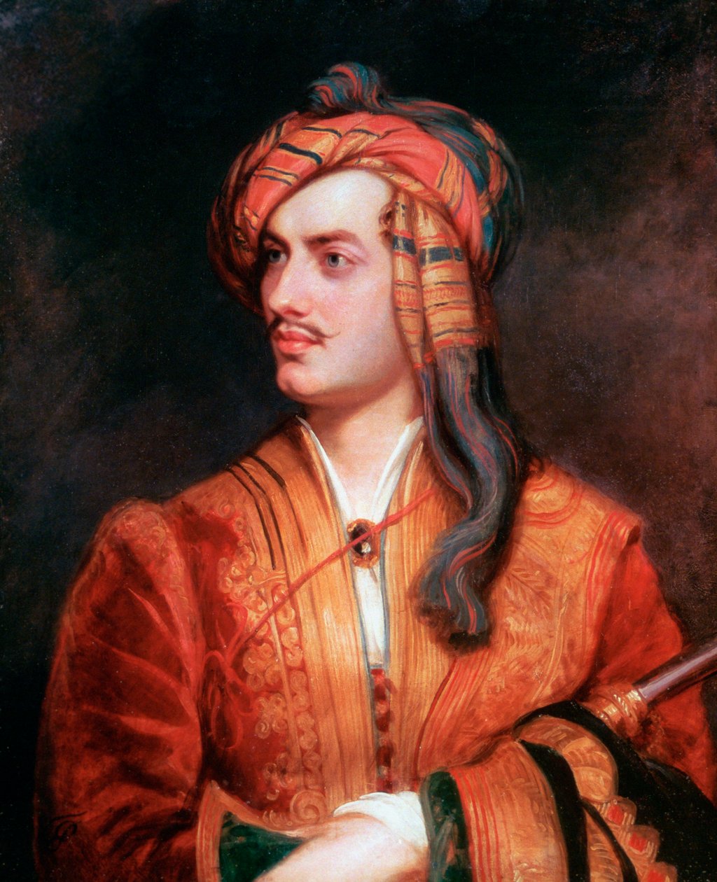 Byron de Rochdale en costume albanais, 1813 - Thomas Phillips