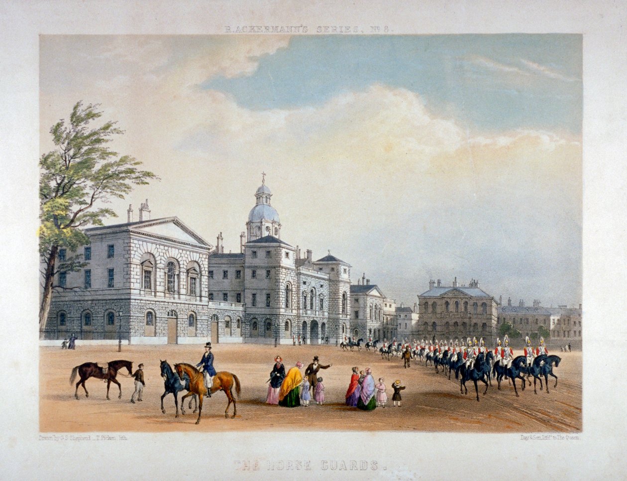 Horse Guards, Westminster, Londres - Thomas Picken