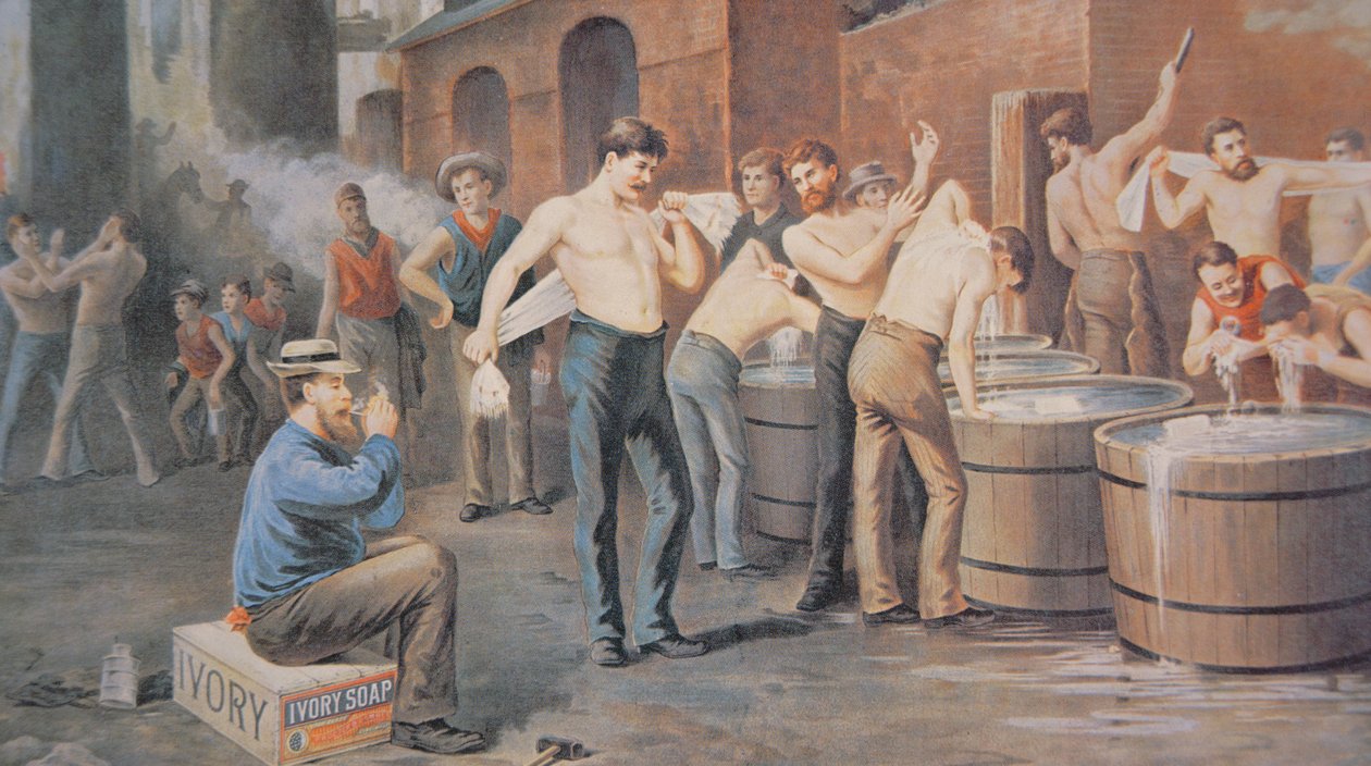 Publicité pour le savon Ivory, vers 1890 - Thomas Pollock (after) Anschutz