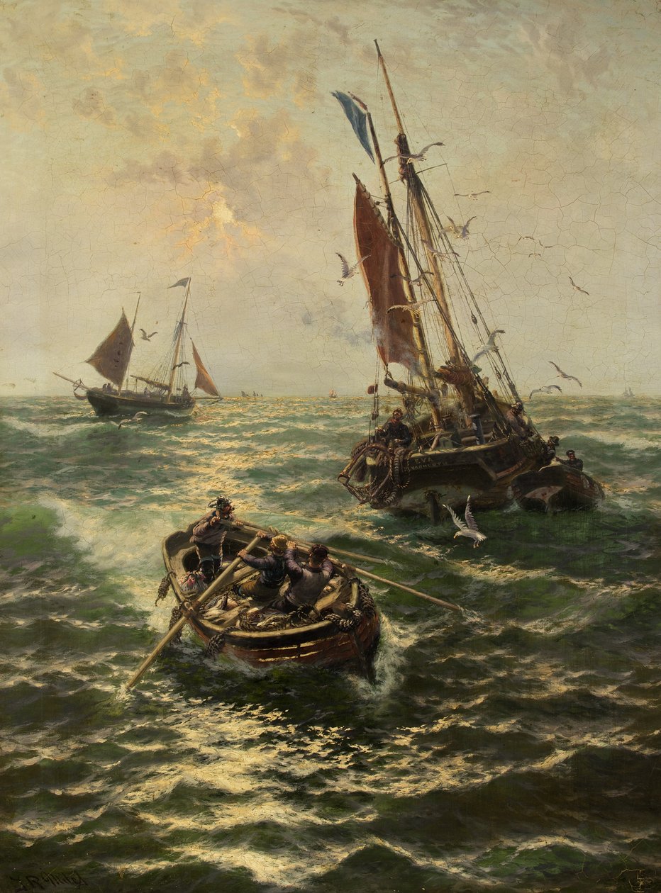 Débarquement de la prise - Thomas Rose Miles