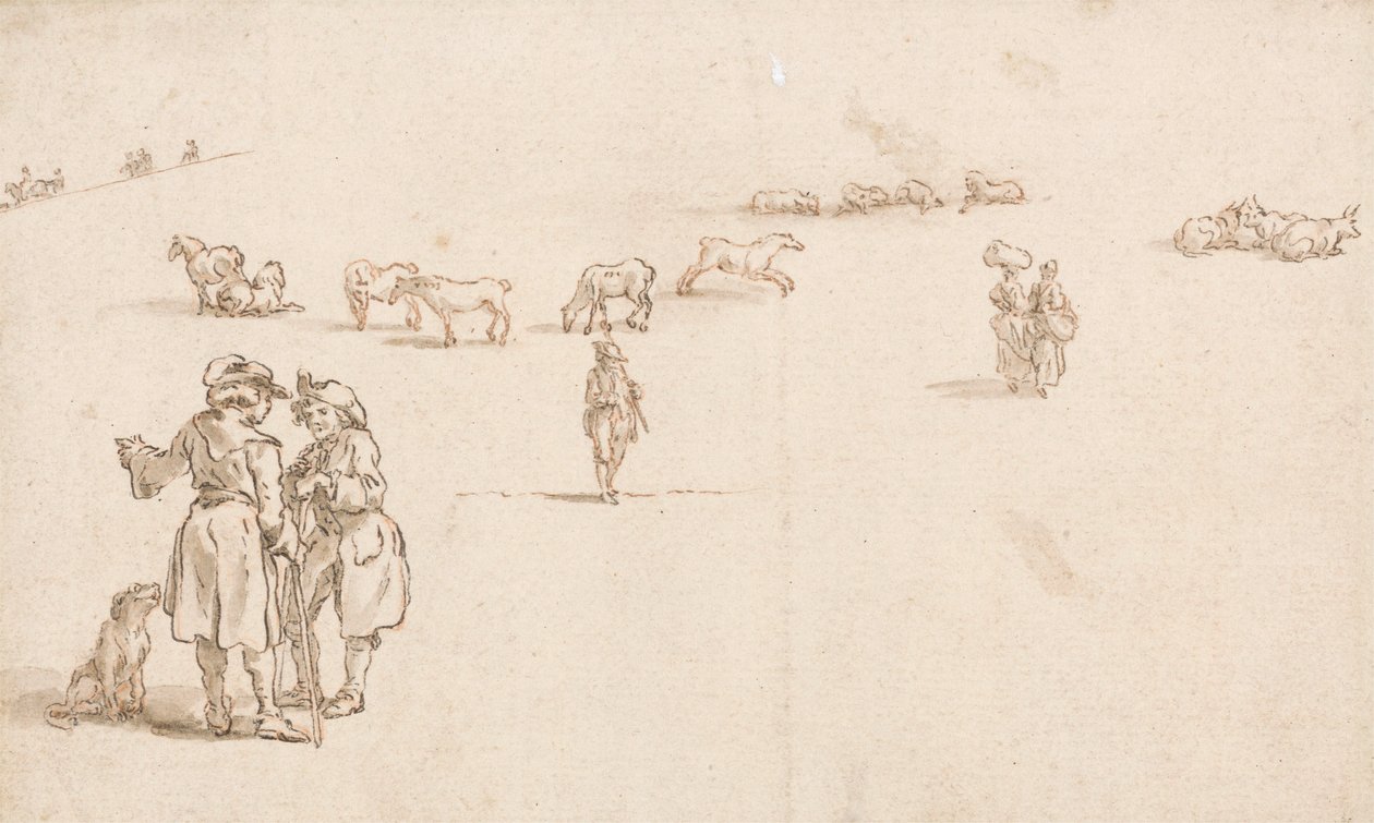 Figures, chevaux et vaches - Thomas Ross