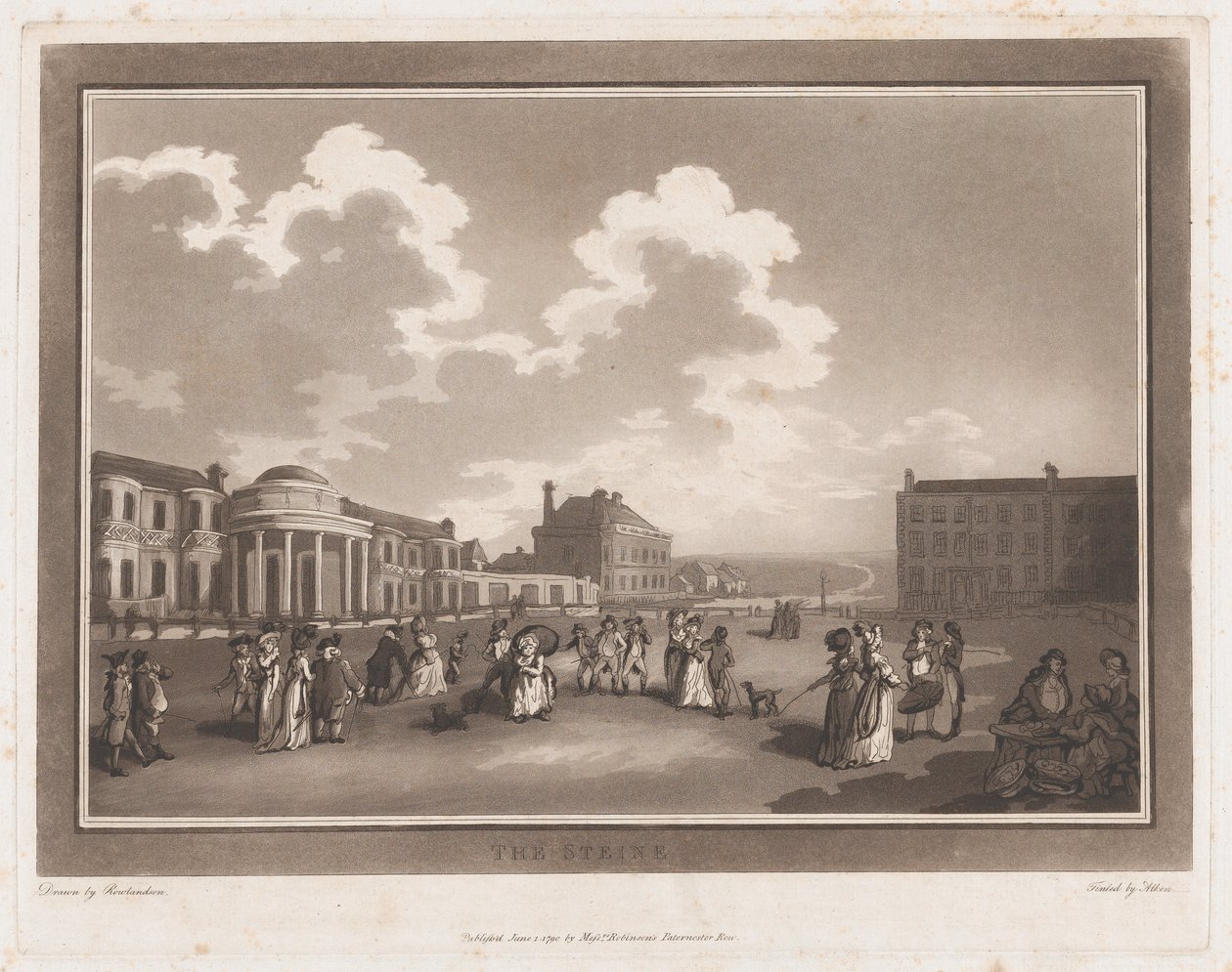 Le Steine Une excursion à Brighthelmstone - Thomas Rowlandson, Samuel Alken