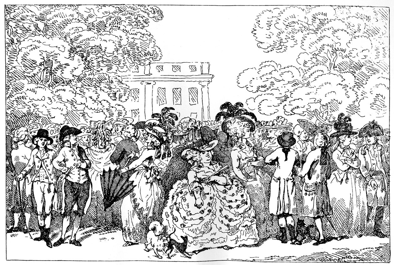 1784, ou les modes du jour, 1784 - Thomas Rowlandson