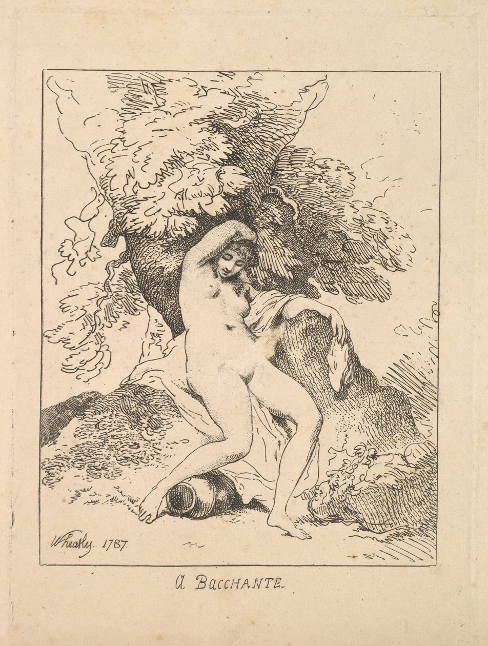 Une Bacchante, 1787 - Thomas Rowlandson