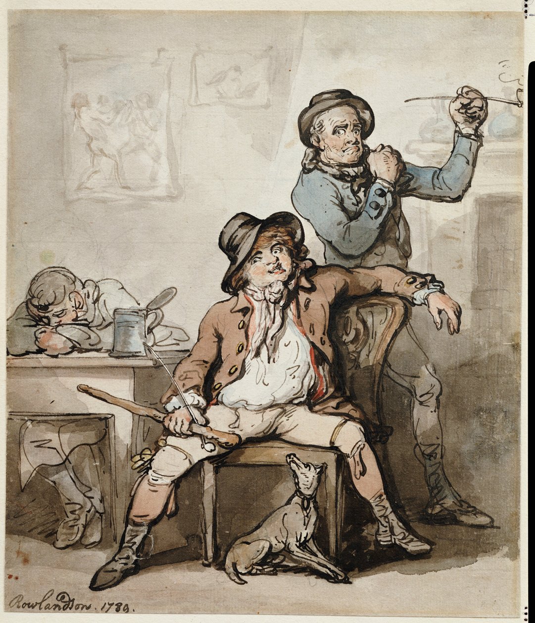 Une paire de vauriens, 1789 - Thomas Rowlandson