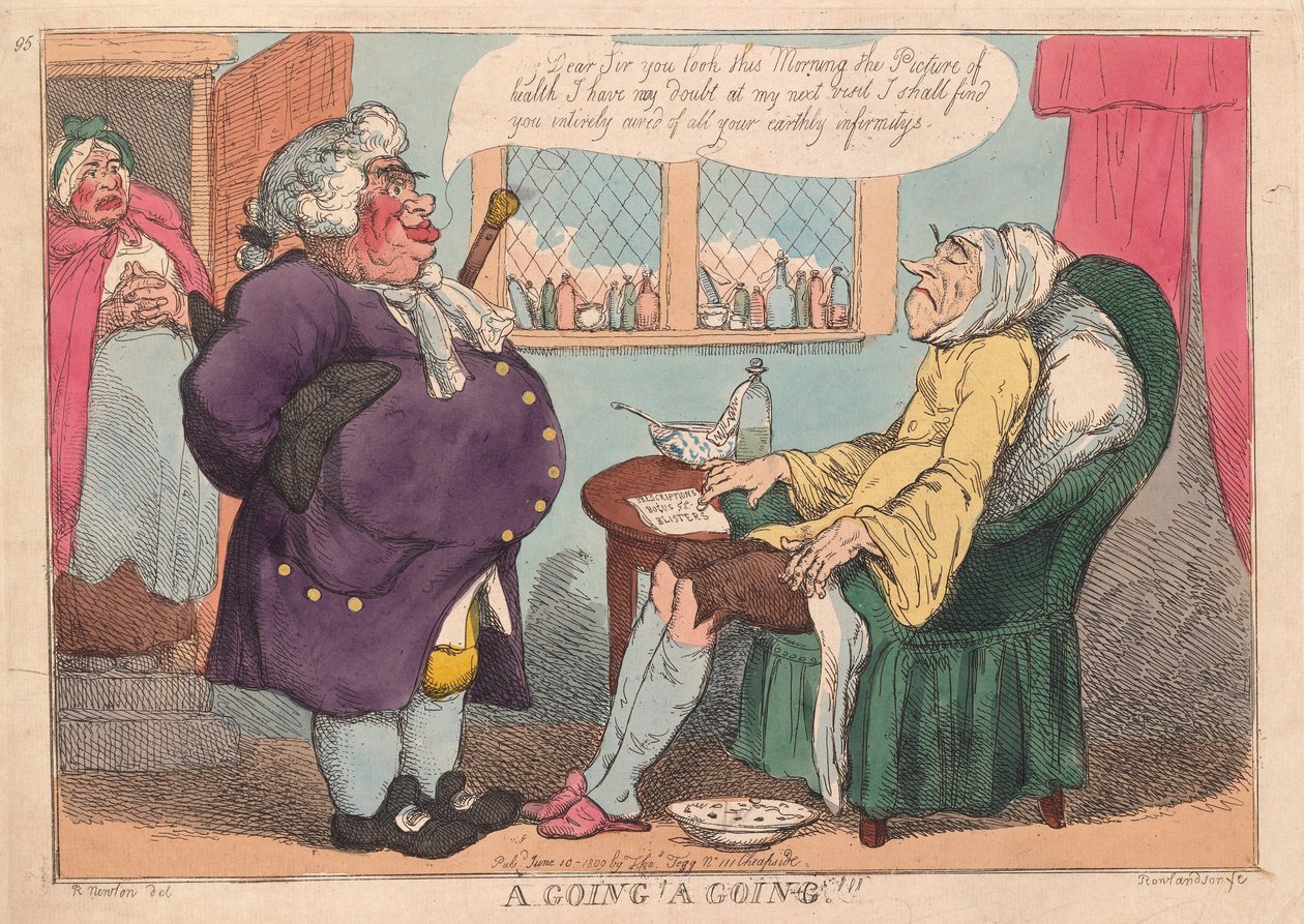 À vendre, à vendre !!, pub. 1813 - Thomas Rowlandson