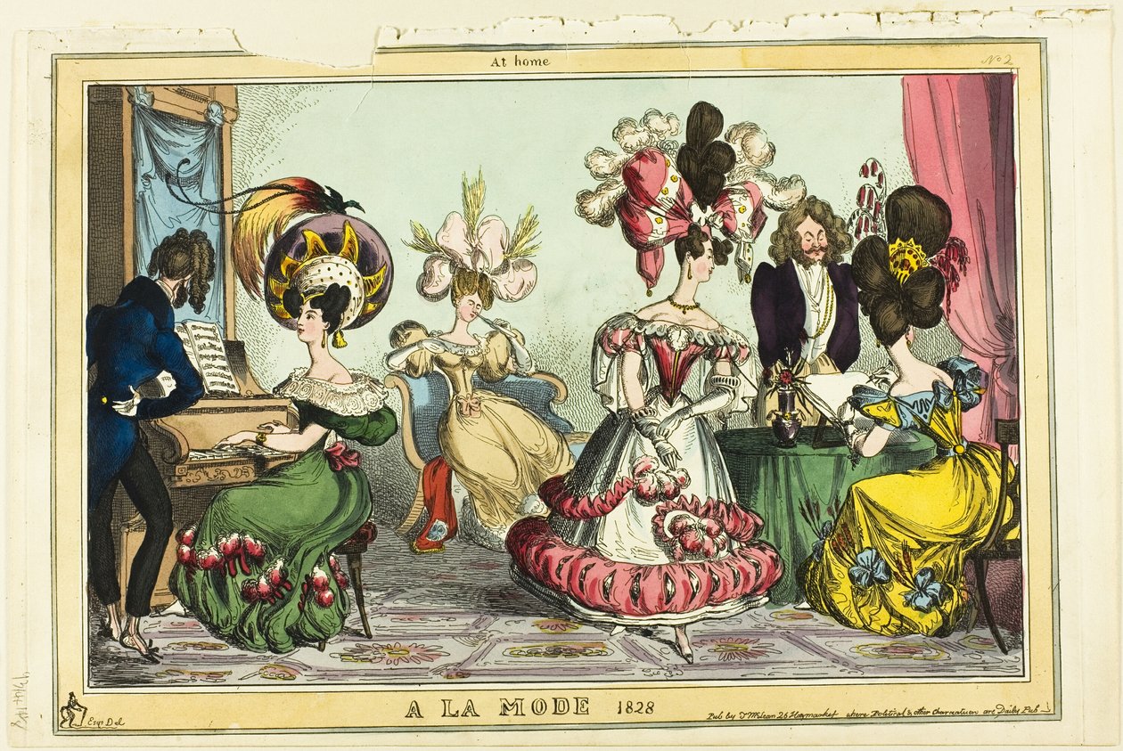 À la mode - Thomas Rowlandson