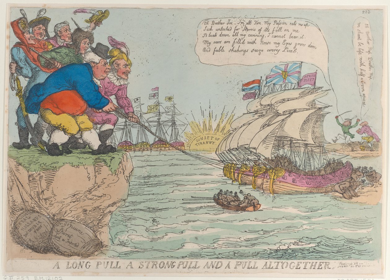 Un long effort, un effort fort et un effort ensemble - Thomas Rowlandson