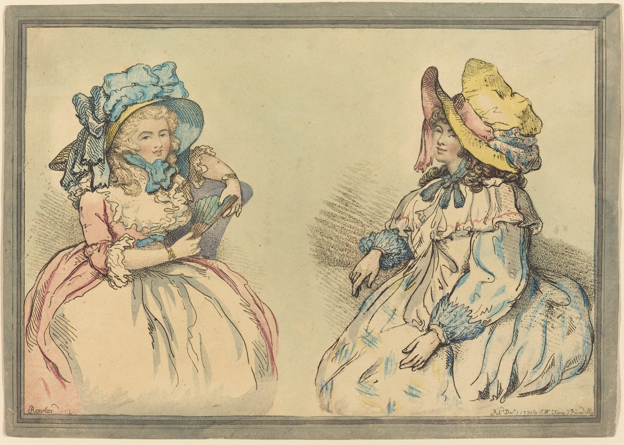 Beautés - Thomas Rowlandson