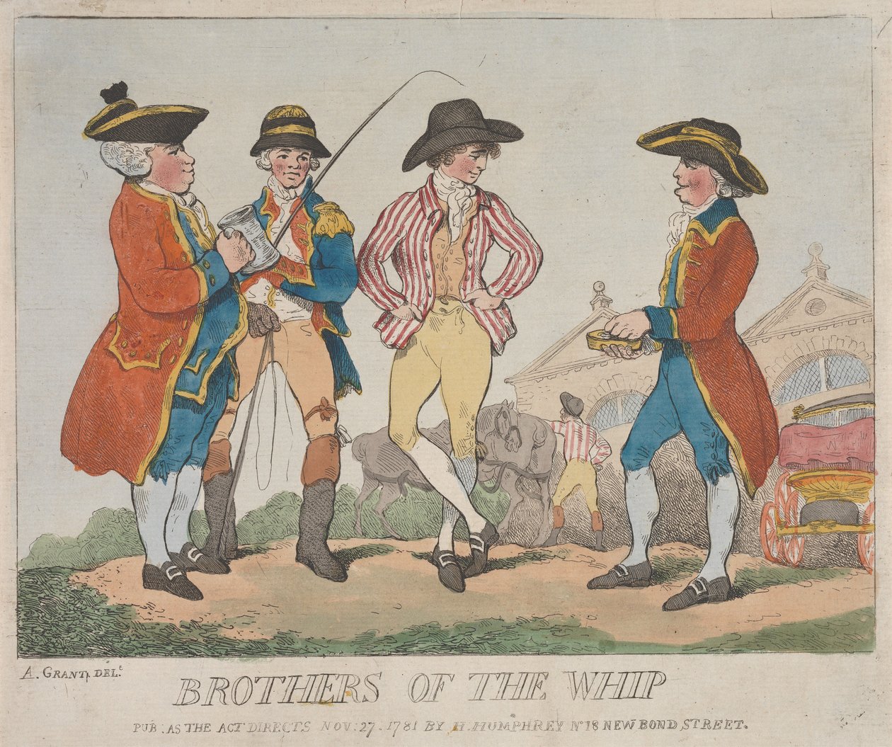 Frères du fouet - Thomas Rowlandson