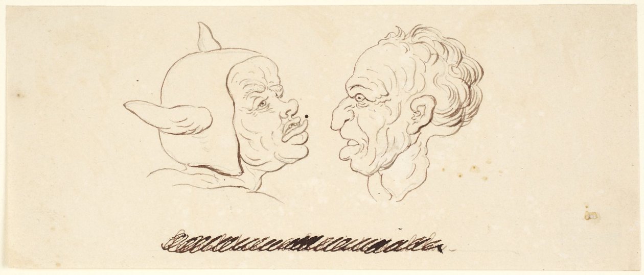 Caricatures : Le désir sensuel - Thomas Rowlandson