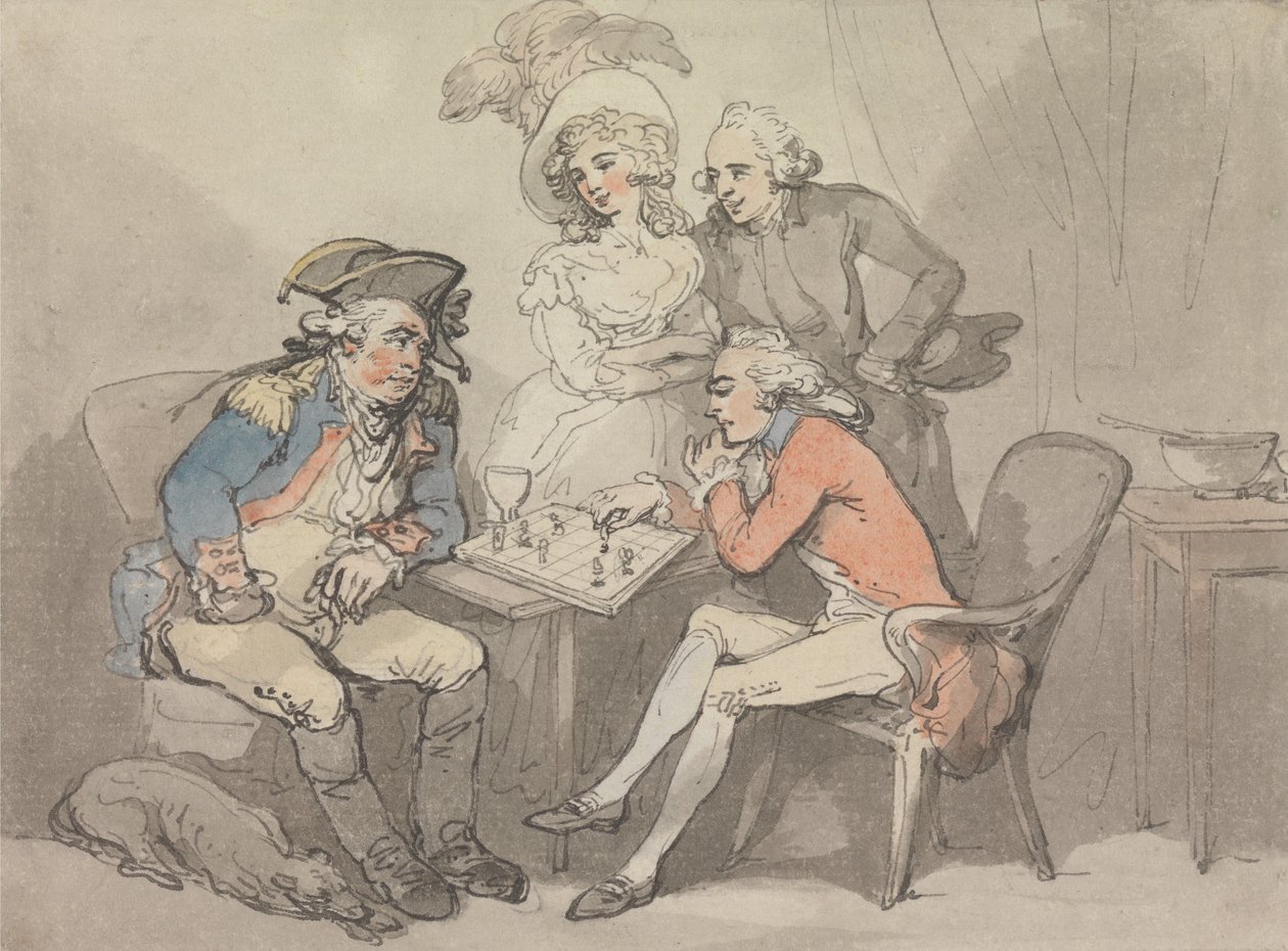 Échec et mat - Thomas Rowlandson