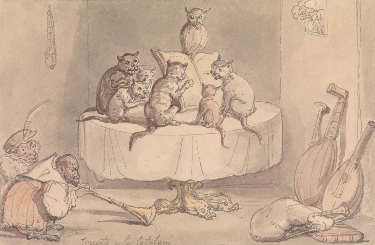 Concert à la Catalani - Thomas Rowlandson
