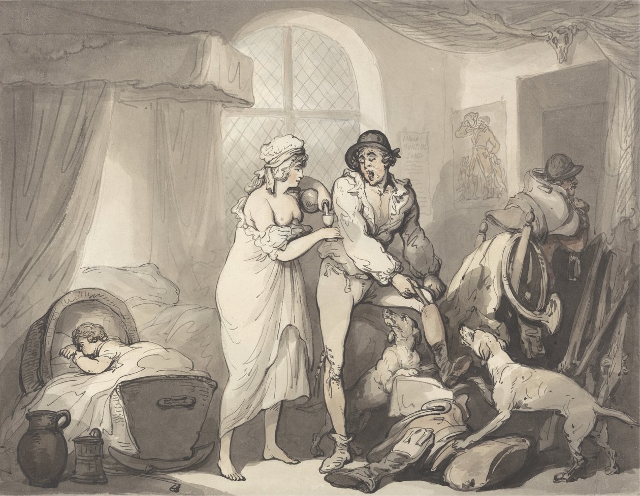 Quatre heures à la campagne, c.1788-90 - Thomas Rowlandson