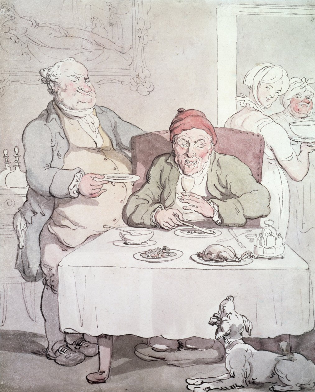 Gourmandise - Thomas Rowlandson