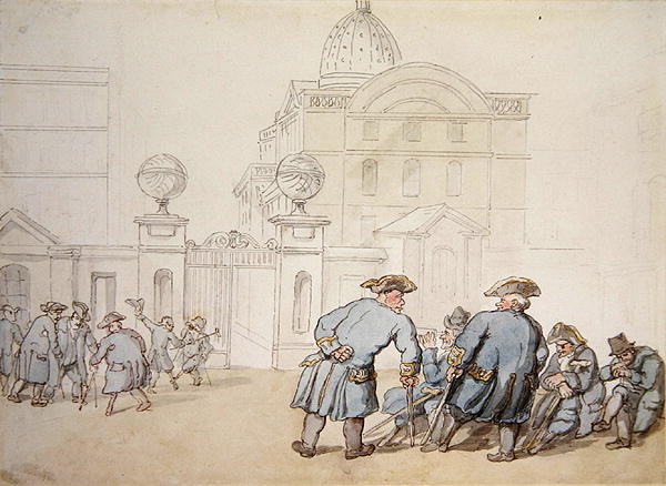 Hôpital de Greenwich - Thomas Rowlandson