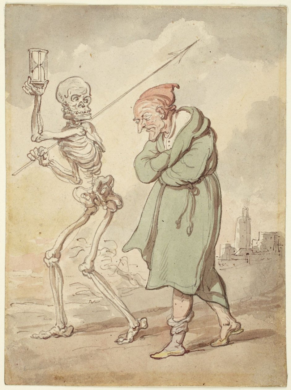 Illustration pour « La Danse de la Mort » - Thomas Rowlandson