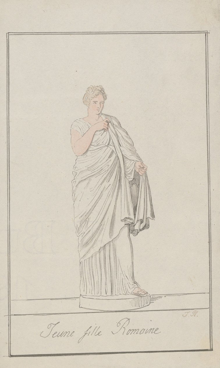 Jeune Fille Romaine - Thomas Rowlandson