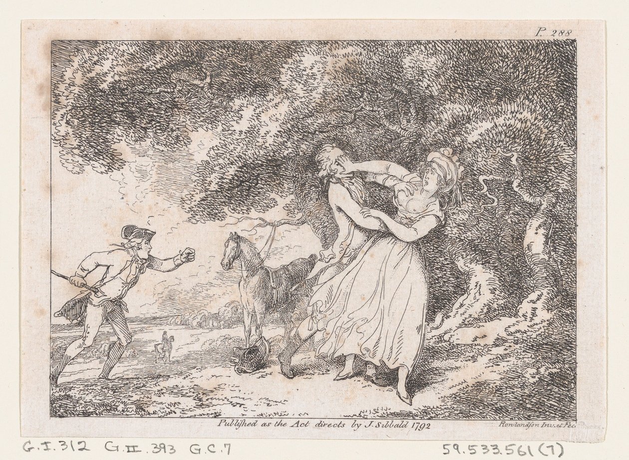 Joseph se hâte de sauver Fanny d