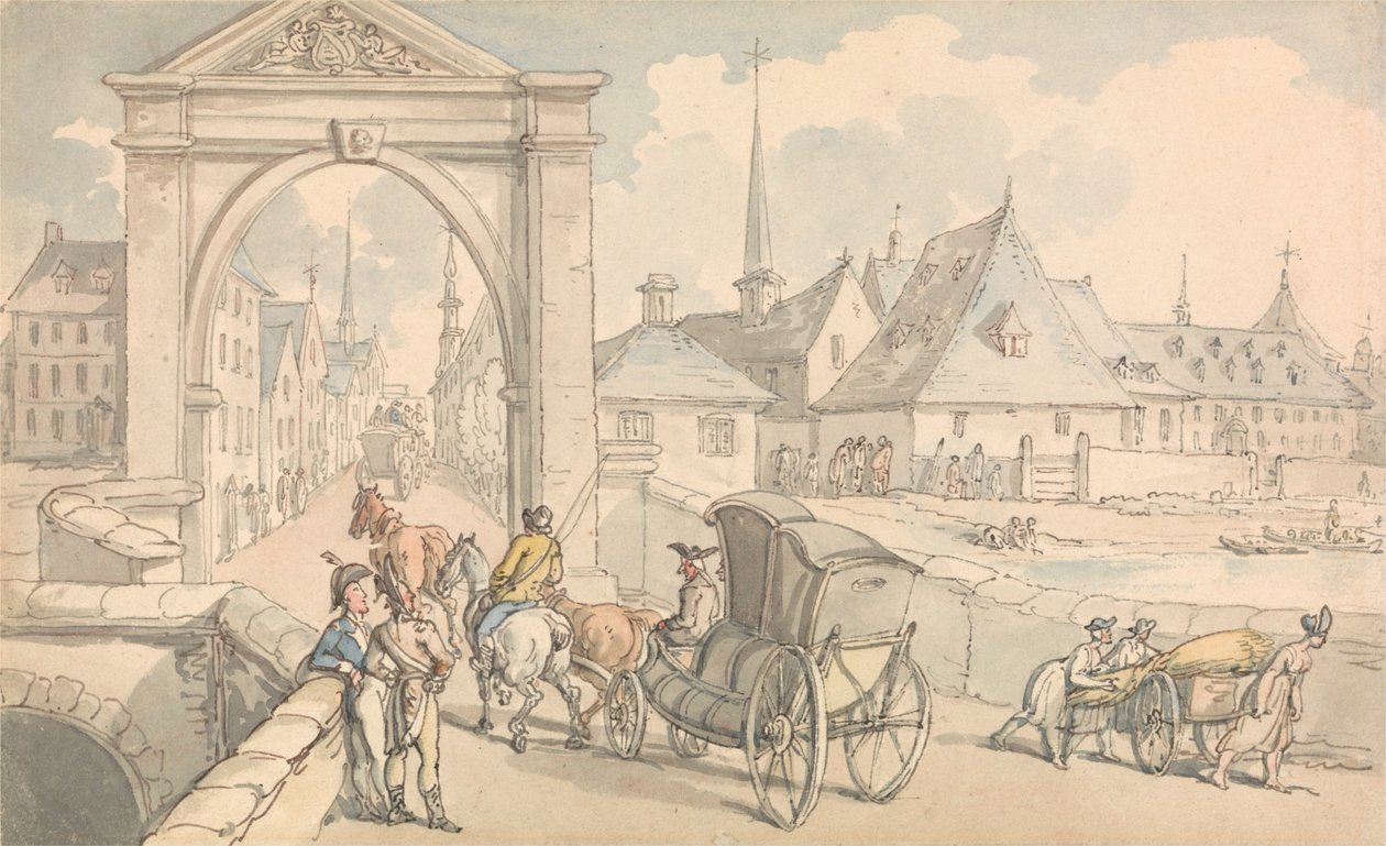 Limbourg, Belgium - Thomas Rowlandson