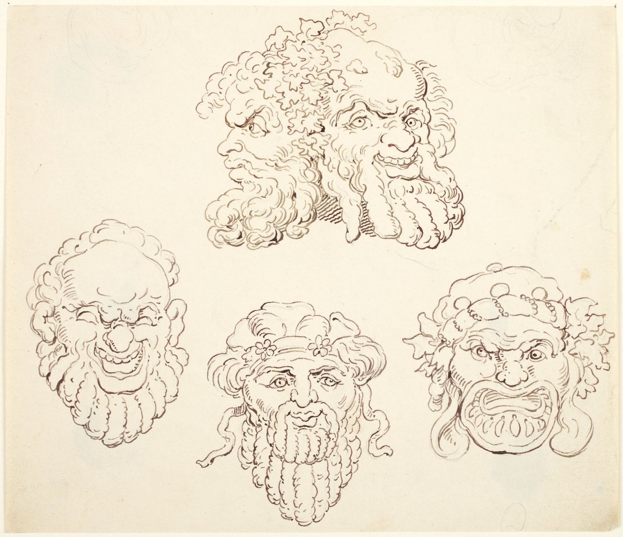 Masques - Thomas Rowlandson