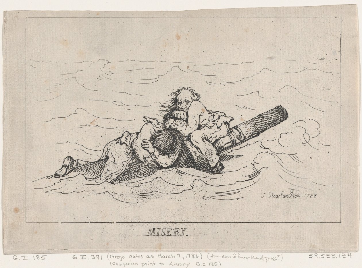 Misère - Thomas Rowlandson