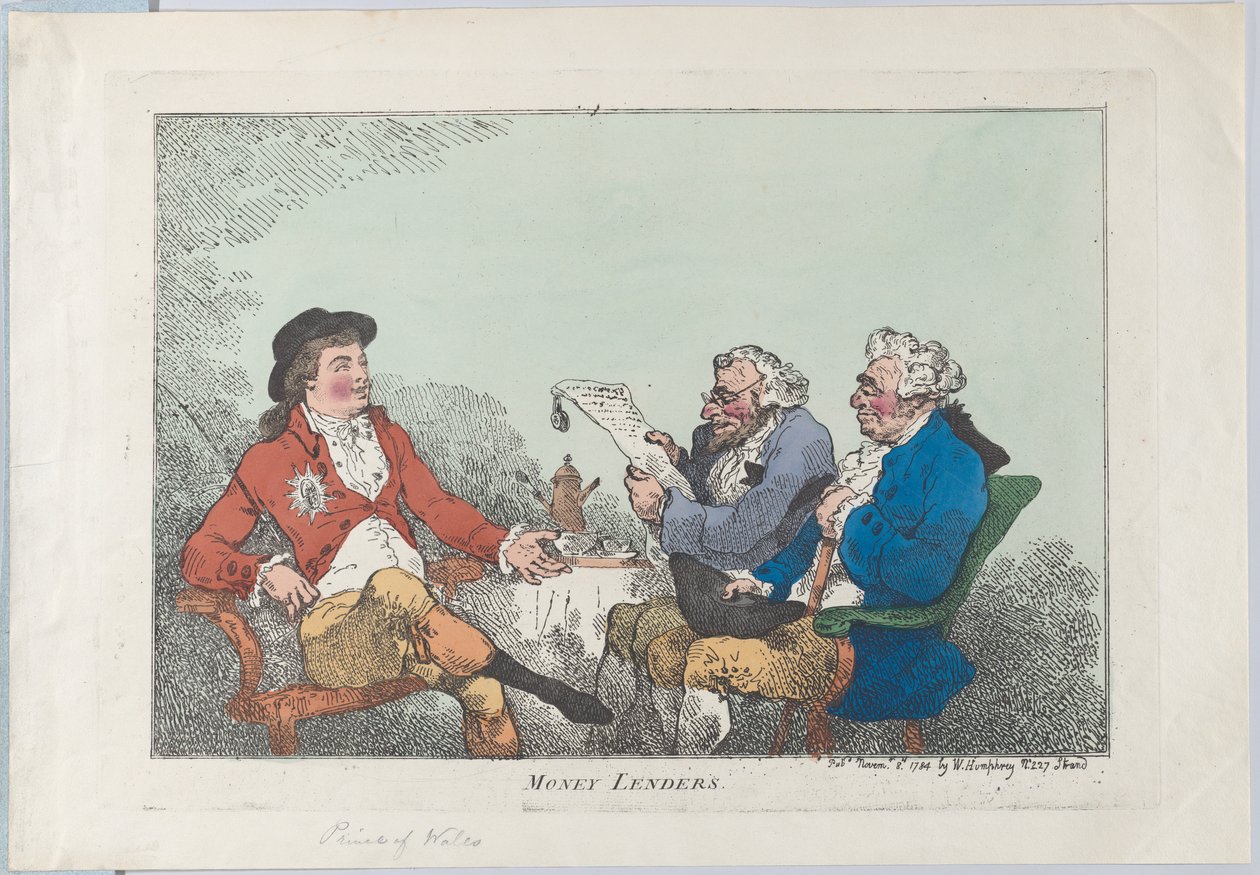 Prêteurs sur gages - Thomas Rowlandson
