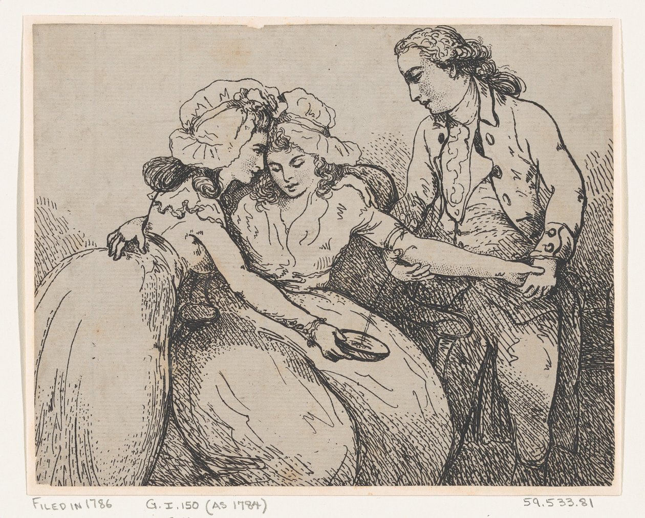 Ouvrir une veine - Thomas Rowlandson